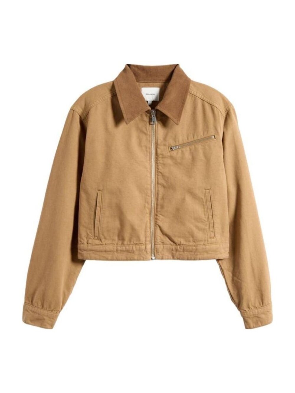 NWT Reformation Briar Cropped Utility Jacket M - Picture 4 of 11